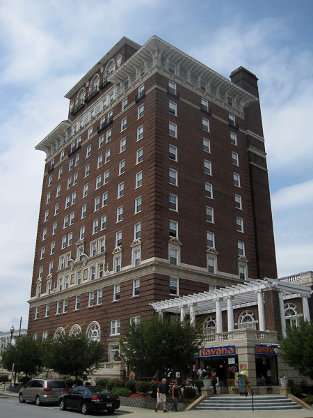 Battery Park Hotel in Asheville, NC.  