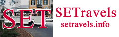 Logo for SET Travel in the Southeastern area. 